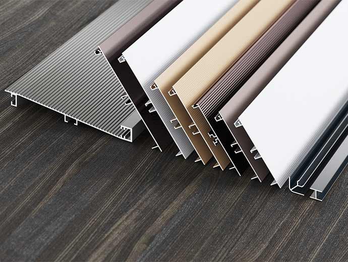 Kitchen Aluminium Plinth and Aluminium Vent Grills